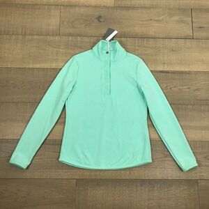 Fairway‎ & Greene Sweatshirt Womens Size S Kate Old School Green Golf Preppy NEW